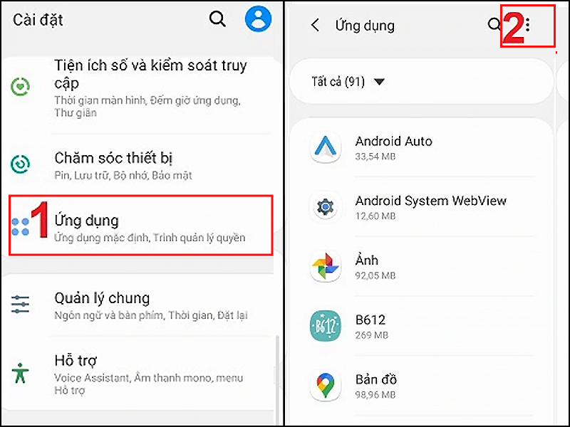 Khắc phục lỗi trình khởi chạy hệ thống tiếp tục dừng trên Samsung